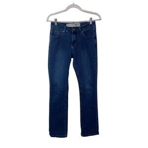 Barbell Apparel Straight Jeans Mid Rise Denim Cotton Blend Medium Women 26 USA